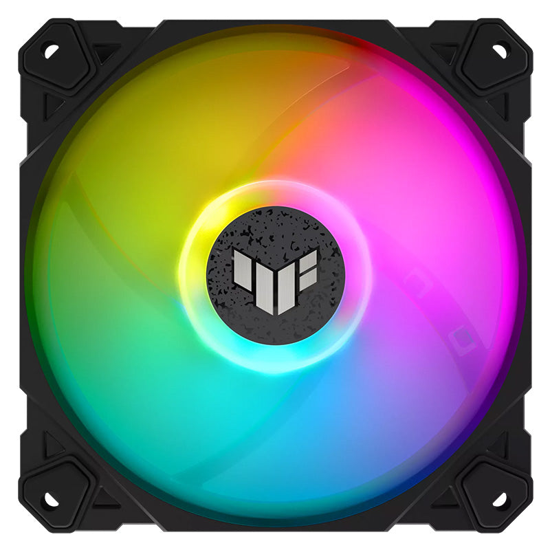 Asus TUF Gaming TF120 120mm ARGB PWM Black Fan - Single Pack