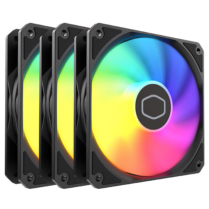 Cooler Master MF120 Lite ARGB 120mm Case Fan - 3 Pack