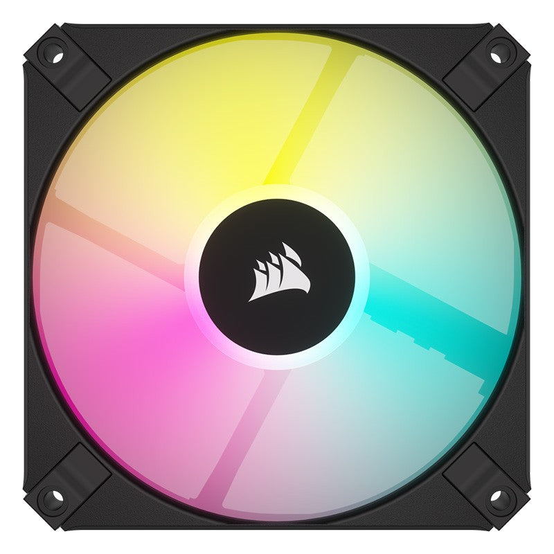 Corsair iCUE AF120 120mm RGB Slim Black PWM Fan - 2 Pack