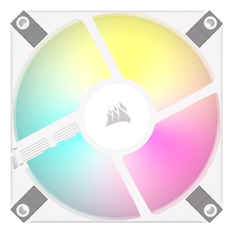 Corsair iCUE AF120 120mm RGB Slim White PWM Fan