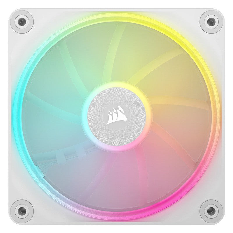 Corsair iCUE LINK LX120 RGB 120mm PWM Single Expansion Fan - White