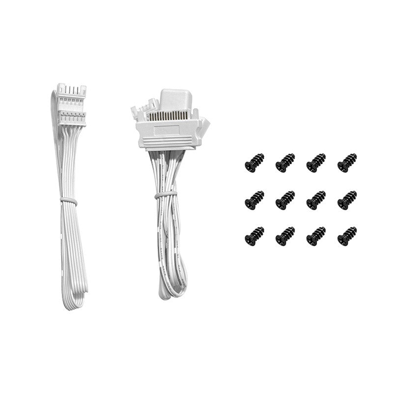 DeepCool 120mm 3-in-1 White ARGB 4-Pin PWM Fan - 3 Pack