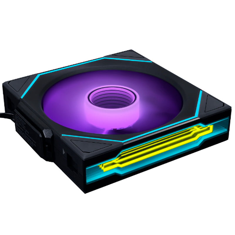Lian Li UNI FAN SL-INF WIRELESS 120mm ARGB PWM Fan - Black