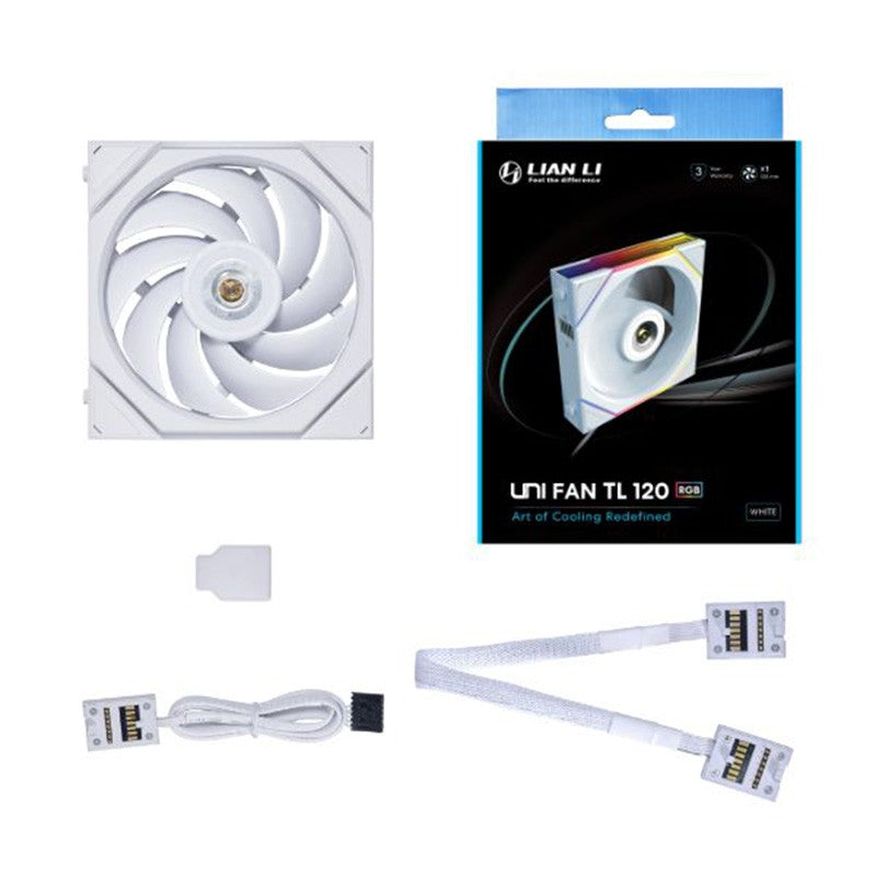 Lian Li UNI FAN TL 120 120mm ARGB White PWM Fan