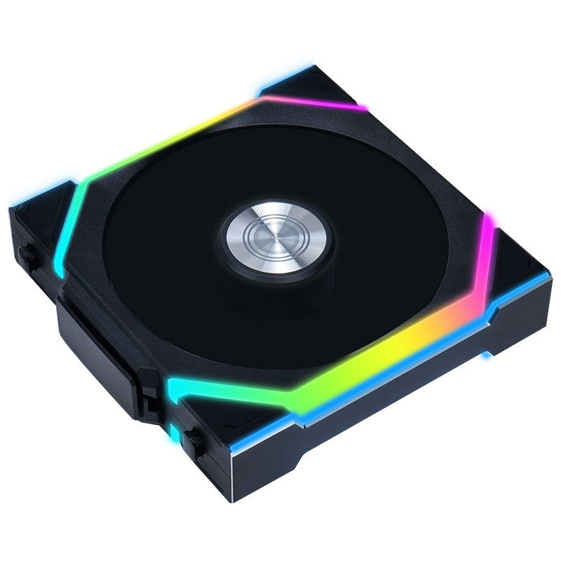 Lian Li Uni Fan 120mm SL Wireless Reverse Blade ARGB 4-Pin PWM Black Fan