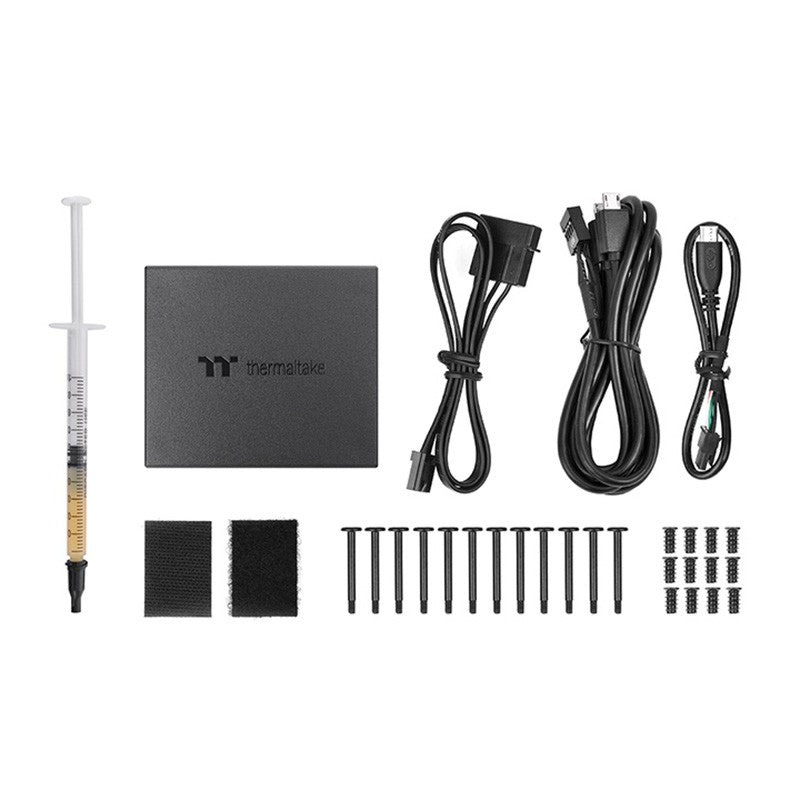 Thermaltake SWAFAN 12 120mm LED RGB Swappable White Radiator Fan - 3 Pack