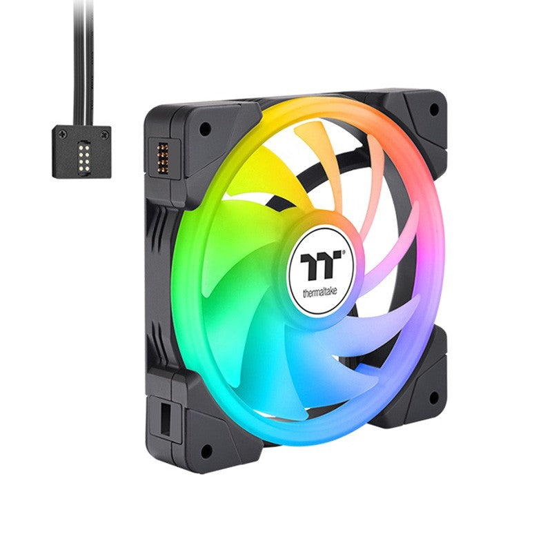 Thermaltake SWAFAN EX12 120mm ARGB Black PWM Fan - 3 Pack