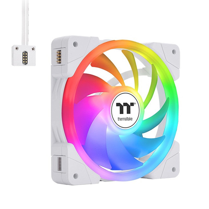 Thermaltake SWAFAN EX12 120mm ARGB White PWM Fan - 3 Pack
