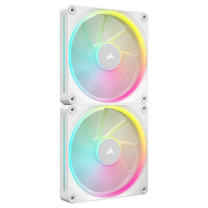 Corsair iCUE LINK LX140 RGB 140mm PWM Starter Kit Fan White - 2 Pack