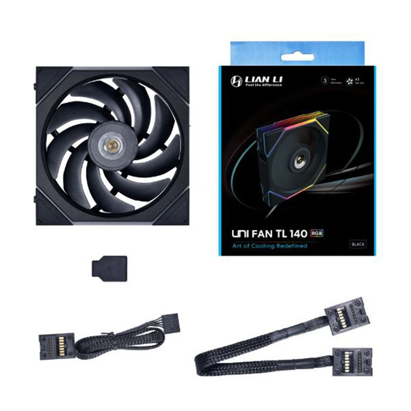 Lian Li UNI FAN TL 140 140mm ARGB Black PWM Fan
