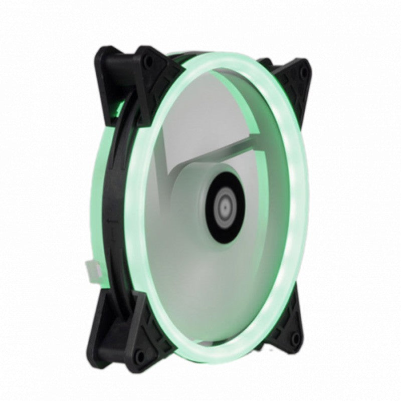 Rotanium 140mm Modex Dual Ring LED Case Fan - Green