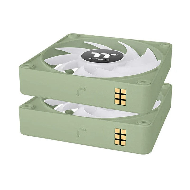 Thermaltake CT140 EX ARGB Standard Blades 140mm PWM Matcha Green Fan - 3 Pack