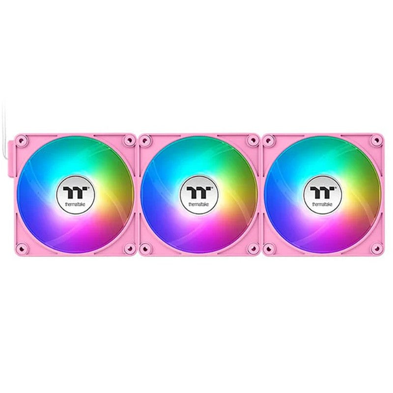 Thermaltake CT140 EX ARGB Standard Blades 140mm PWM Pink Fan - 3 Pack