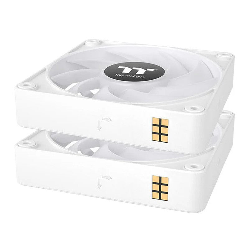 Thermaltake CT140 EX ARGB Standard Blades 140mm PWM White Fan - 3 Pack