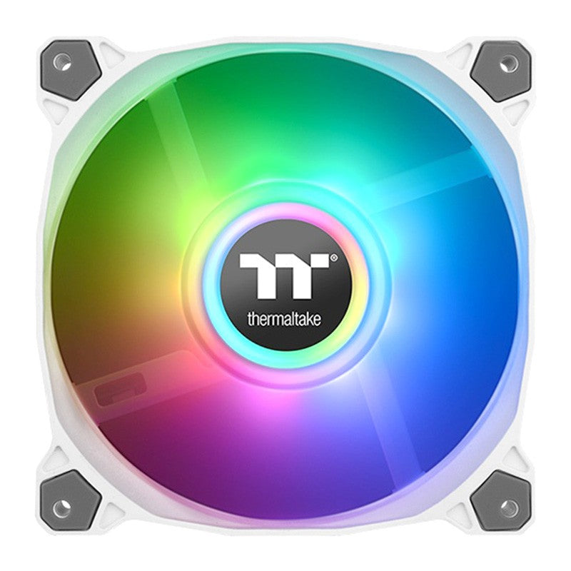 Thermaltake Pure Duo 14 140mm ARGB Sync Radiator Fan White - 2 Pack