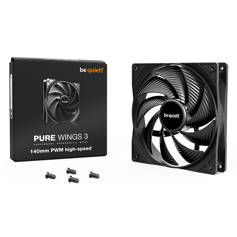 be quiet! Pure Wings 3 140mm PWM High Speed Case Fan