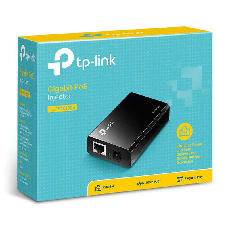 TP-Link Single Port POE IEEE 802.3af Supplier Adapter