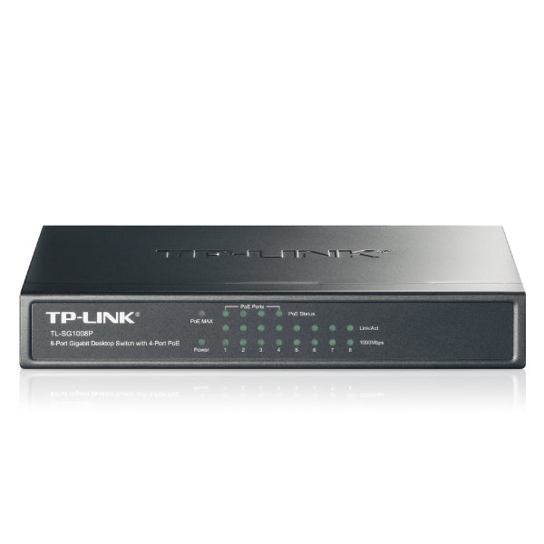 TP-LINK 8-port POE Gigabit Switch