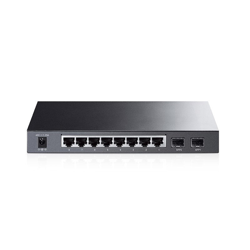 TP-Link 8-Port Gigabit Smart PoE Switch with 2 SFP Slots