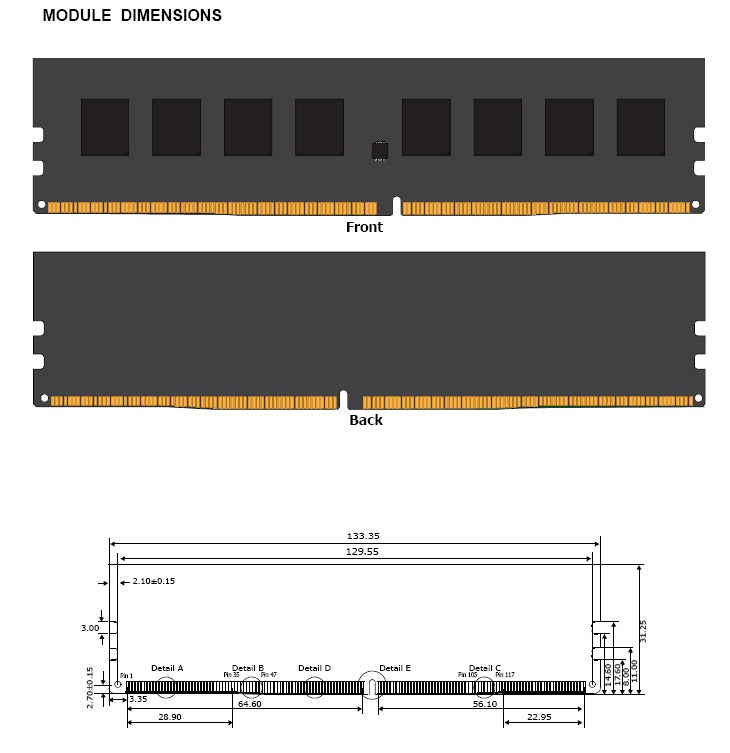 Kingston Predator 16GB HX424C12PB2K4/16 2400Mhz DDR4 RAM
