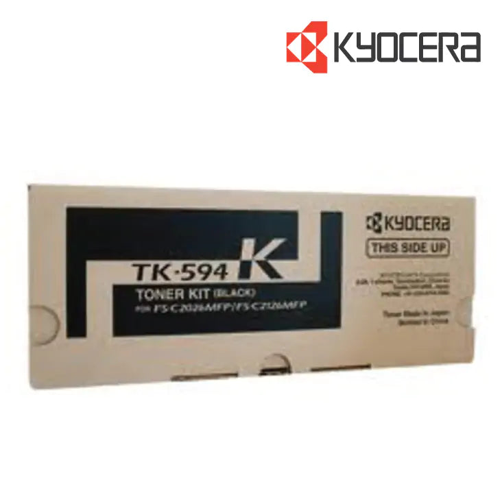 Kyocera TK594 Black Toner KYOCERA FSC2026MFP,KYOCERA FSC2126MFP,KYOCERA FSC2526MFP,KYOCERA