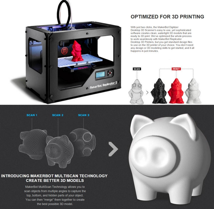 MakerBot Digitizer Desktop 3D Scanner