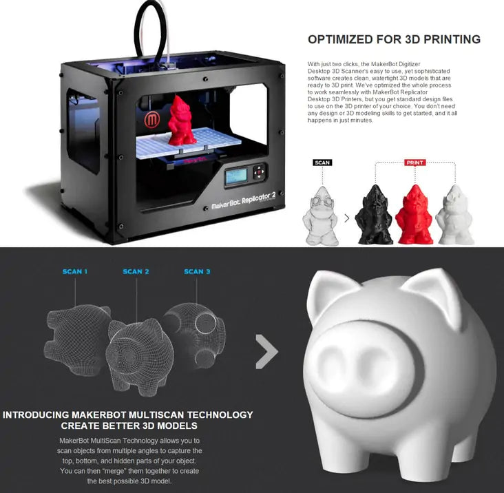 MakerBot Digitizer Desktop 3D Scanner