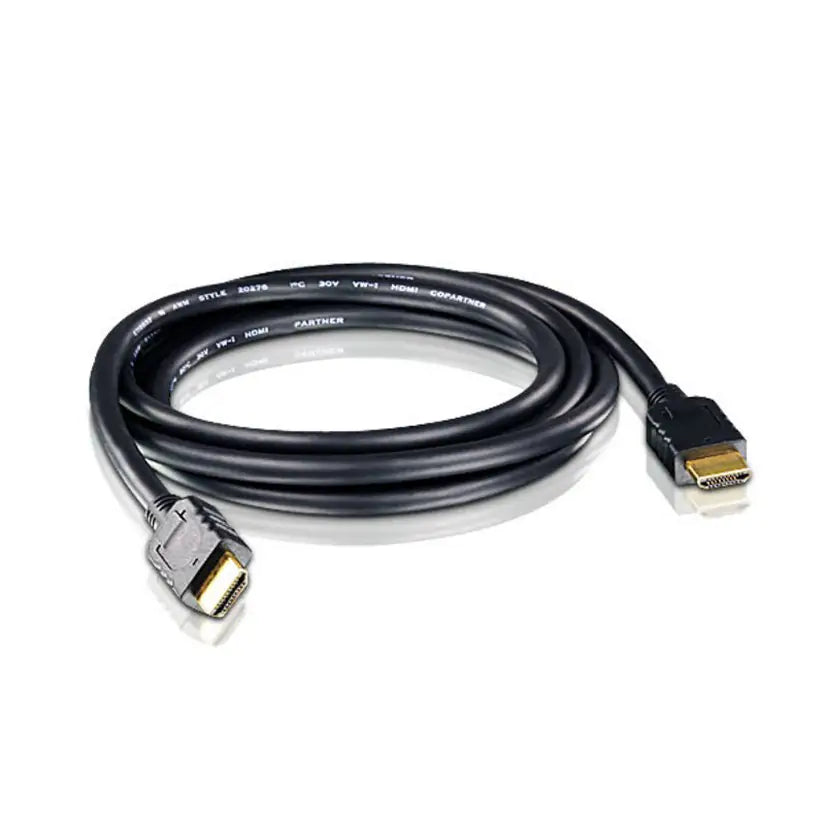 Aten High Speed HDMI Cable with Ethernet Support 4K UHD DCI up to 4096x2160@30Hz - 2m