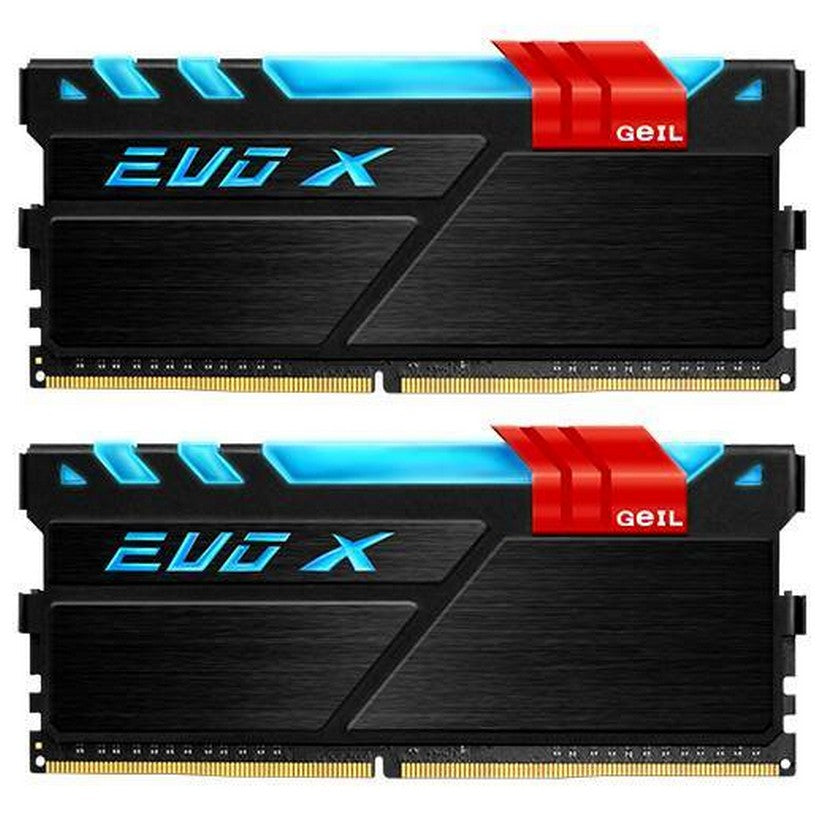 GeIL 16GB Kit DDR4 EVO X RGB LED Dual Channel C15 3000MHz