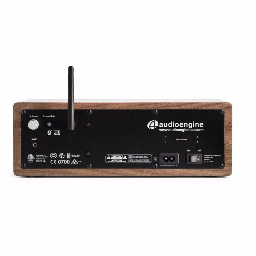 Audioengine B2 Bluetooth Speaker Walnut