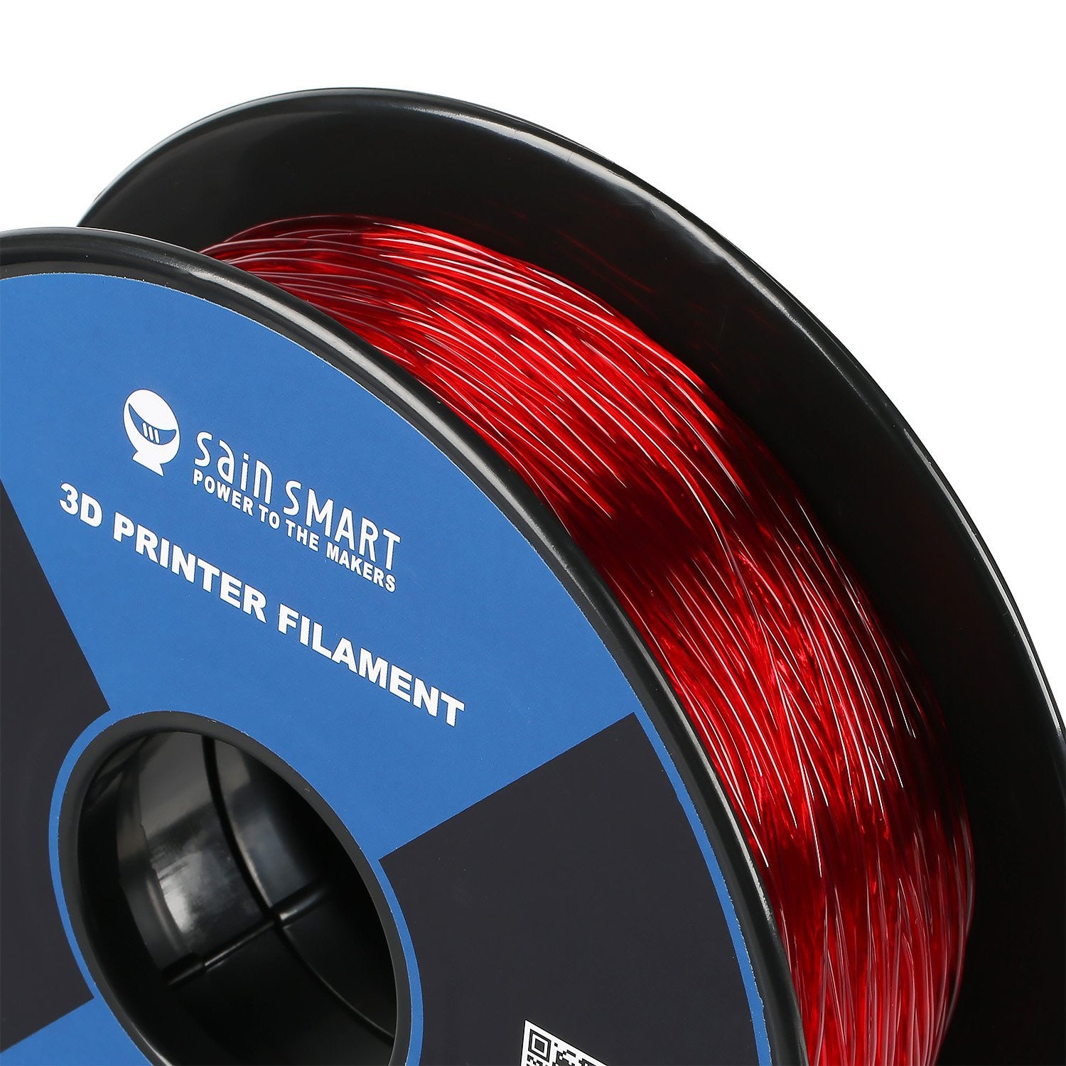 SainSmart - 101-90-163 Red Flexible TPU 3D Printing Filament, 1.75 mm, 0.8 kg, Dimensional Accuracy +/- 0.05 mm