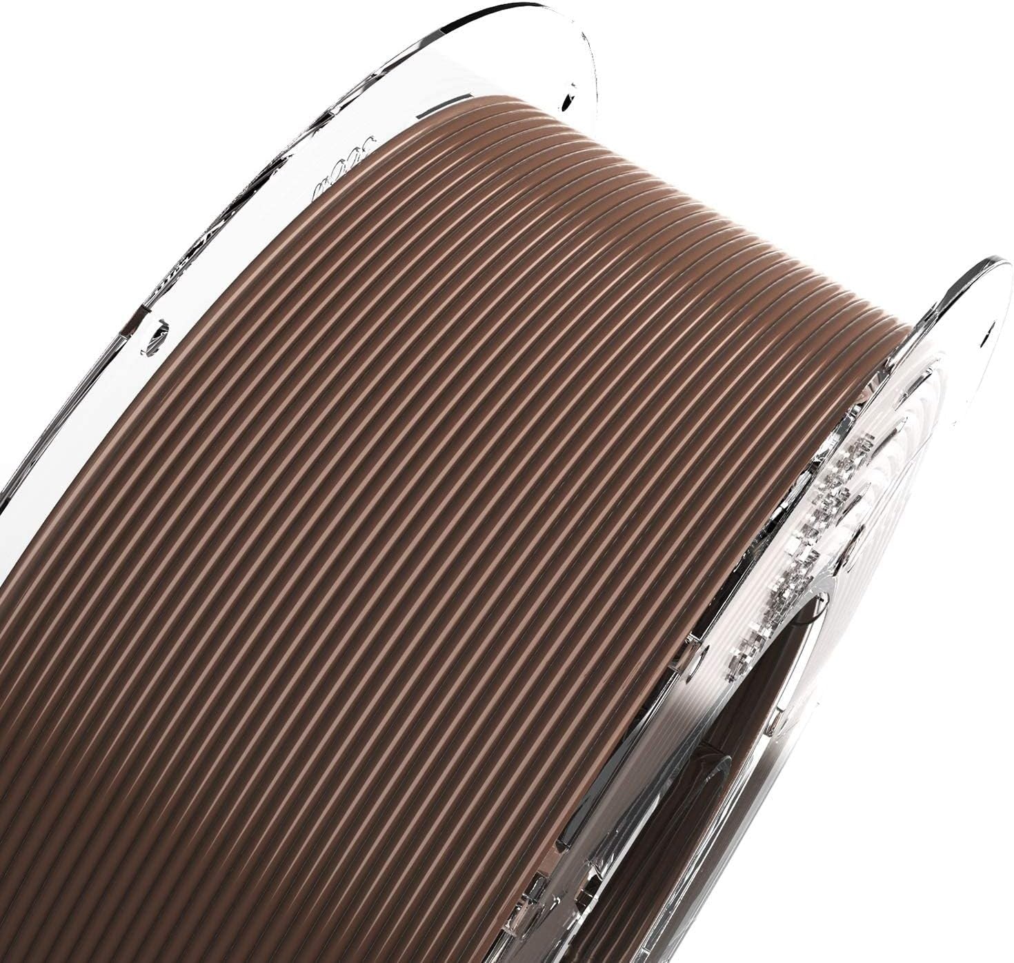 SainSmart PRO-3 Tangle-Free Premium PETG Filament 1.75mm Skin Tone Filament for 3D Printing,Dark Brown,Model Figures and Prosthetics Printing