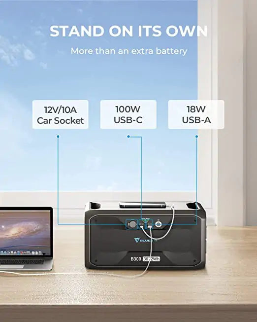 BLUETTI B300 Expansion Battery 100W 3072Wh