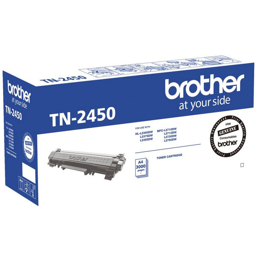 Brother Mono Laser Toner Cartridge Black 3000 Pages