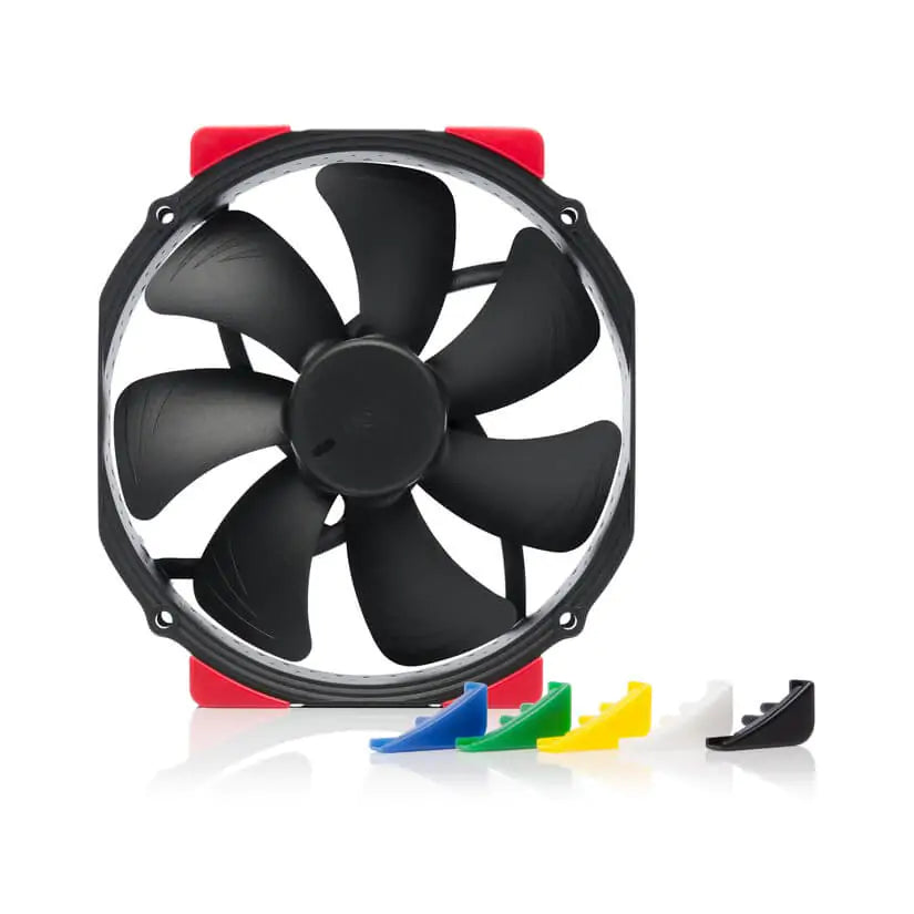 Noctua NF-A15-HS-PWM-CH-BK-S 140mm (120mm Mounts)Chromax.Black.Swap Ed 1500RPM Fan