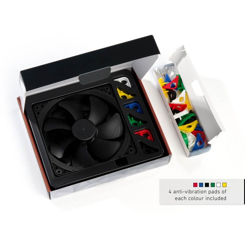 Noctua 140mm Swap Edition 1500RPM Fan - Chromax Black