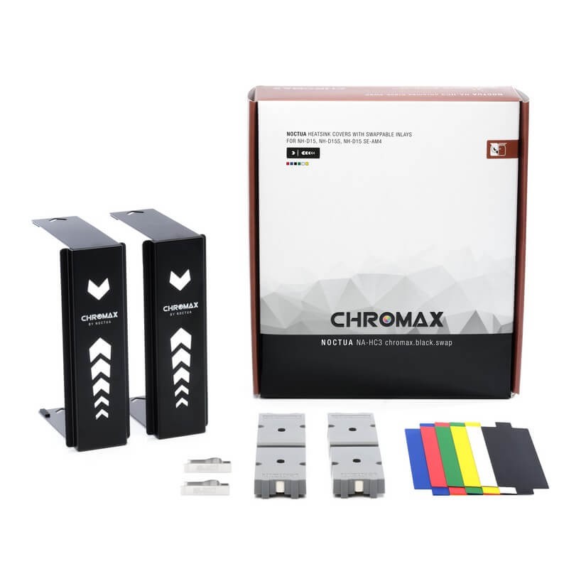 Noctua Swap Heatsink Cover For NH-D15 Series - Chromax Black