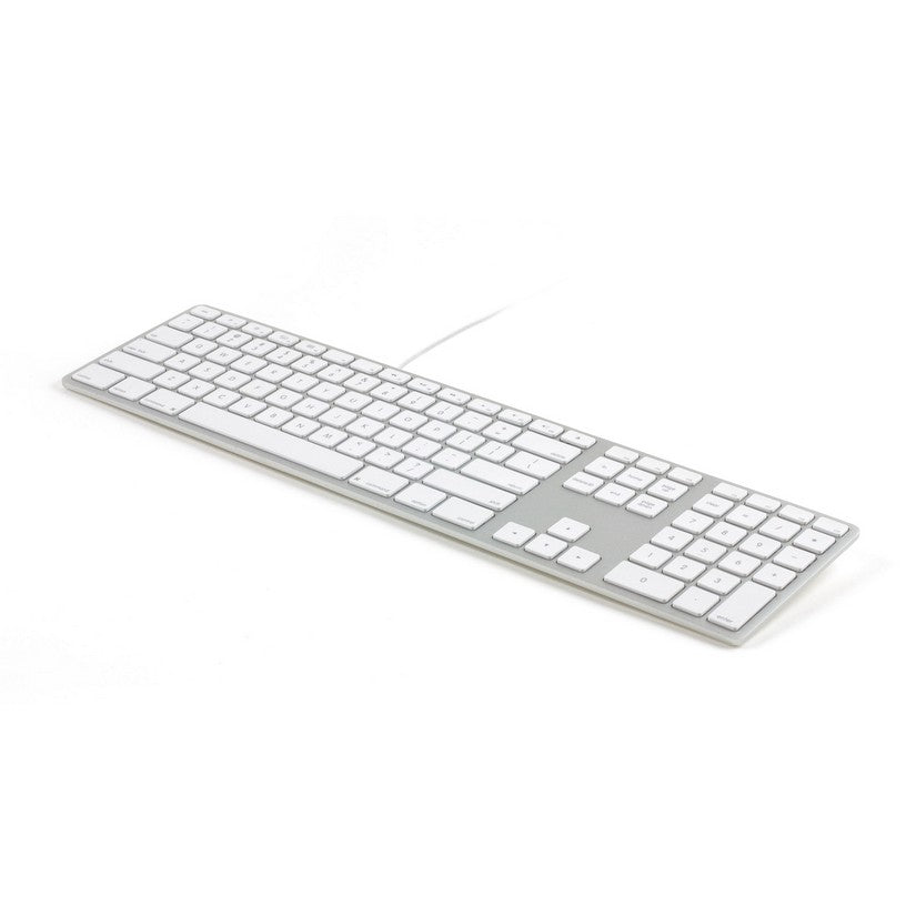 Matias Wired Aluminium RGB Backlit Keyboard for Mac - Silver