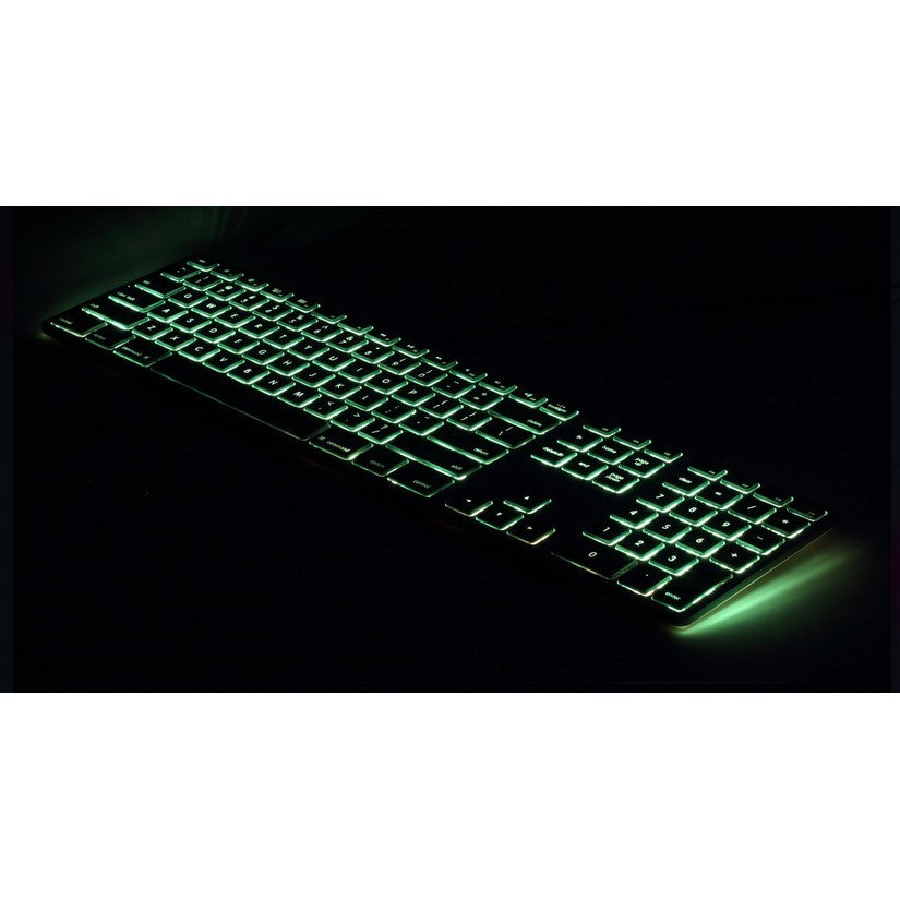 Matias Wired Aluminium RGB Backlit Keyboard for Mac - Silver