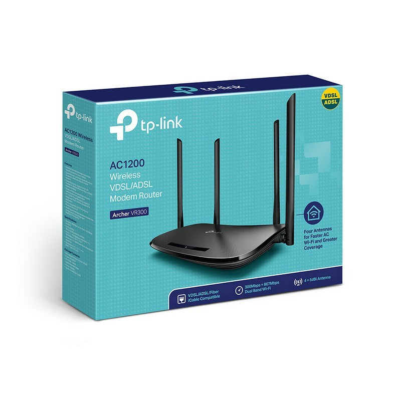 TP-Link Wireless Dual Band VDSL/ADSL Modem Router