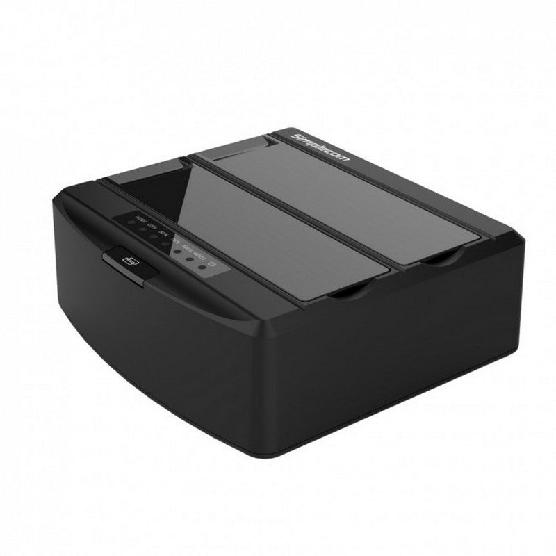 Simplecom 2.5/3.5in Dual Bay USB3.0 HDD Dock - Black