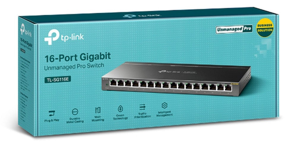 TP-Link 16-Port Gigabit Unmanaged Pro Switch