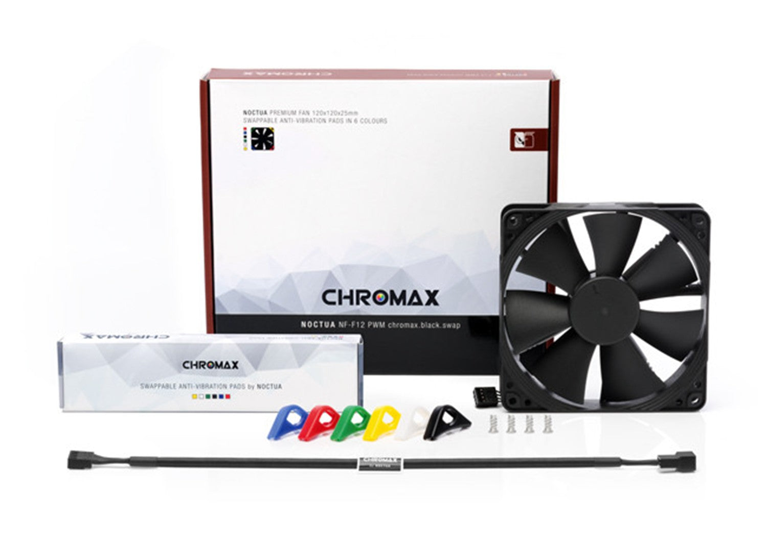Noctua 120mm 1500RPM PWM Fan - Chromax Black
