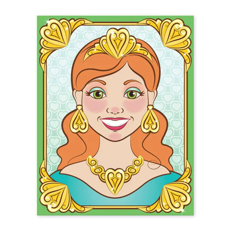 Melissa & Doug Make-a-Face - Sparkling Princesses