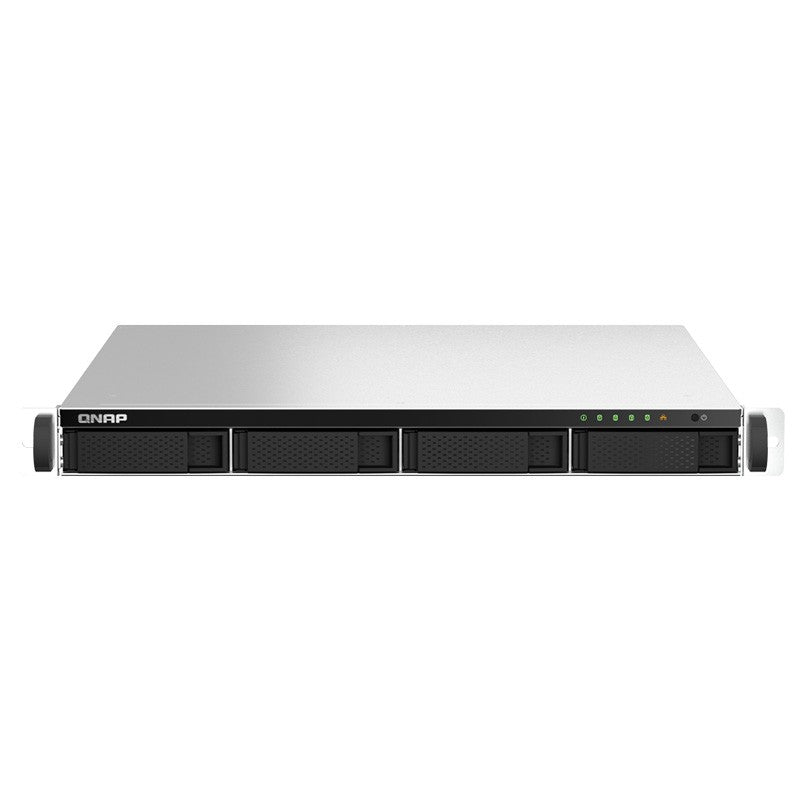 QNAP 1U 8GB RAM 4-Bay Celeron 4-Bays 3.5in SATA N5105/N5095 4 Core Rackmount NAS