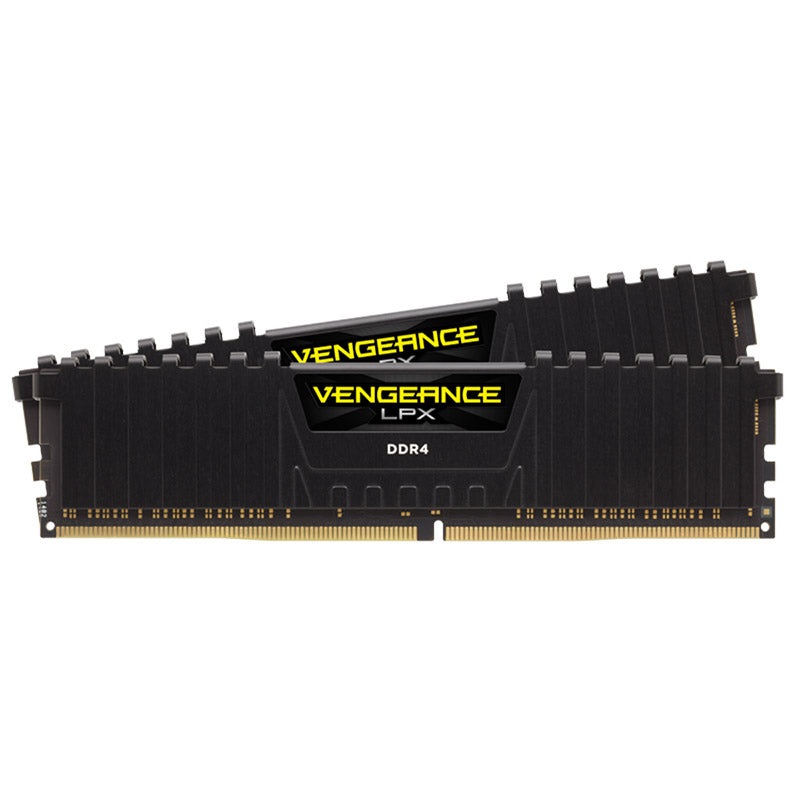 Corsair 16GB CMK16GX4M2Z3600C18 Vengeance LPX CL18 3600MHz DDR4 RAM - Black