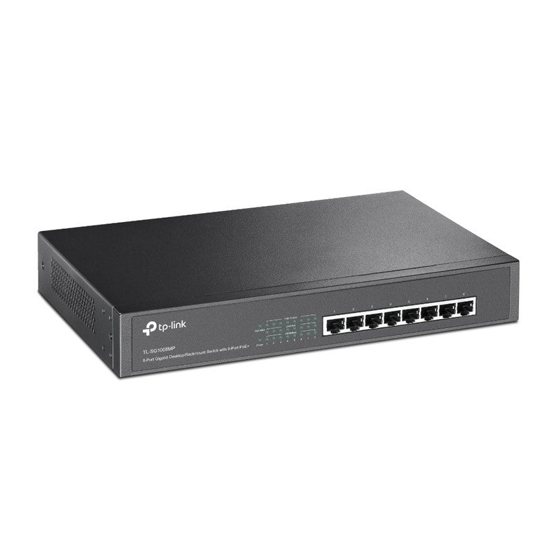 TP-Link 8 Port PoE+ Gigabit Desktop Rackmount Switch