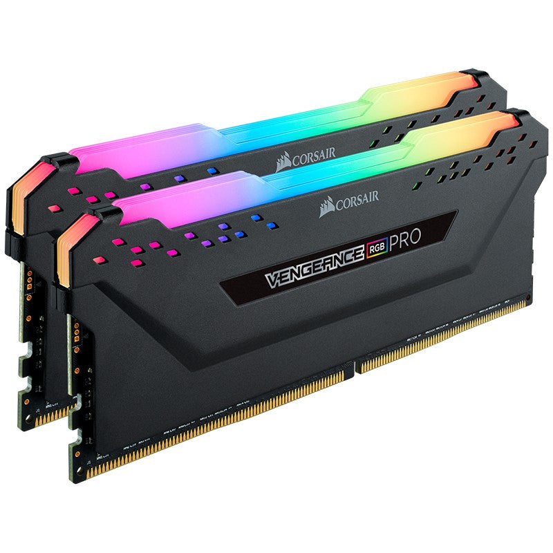 Corsair 32GB CMW32GX4M2E3200C16 Vengeance RGB Pro CL16 3200MHz DDR4 RAM - Black