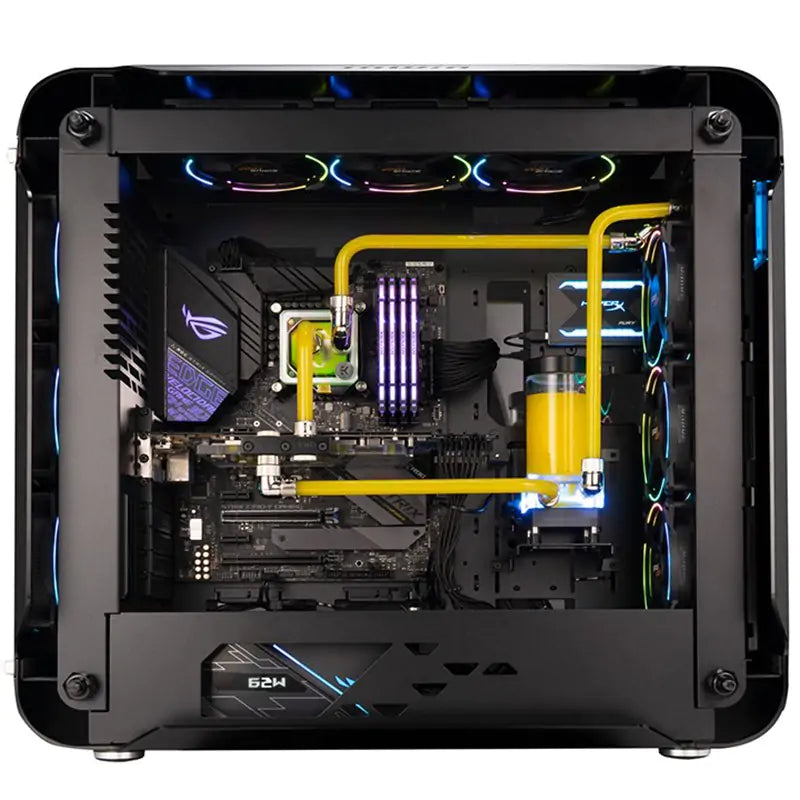 Inwin 925 Aluminium Tempered Glass ARGB Full Tower EATX Case - Black
