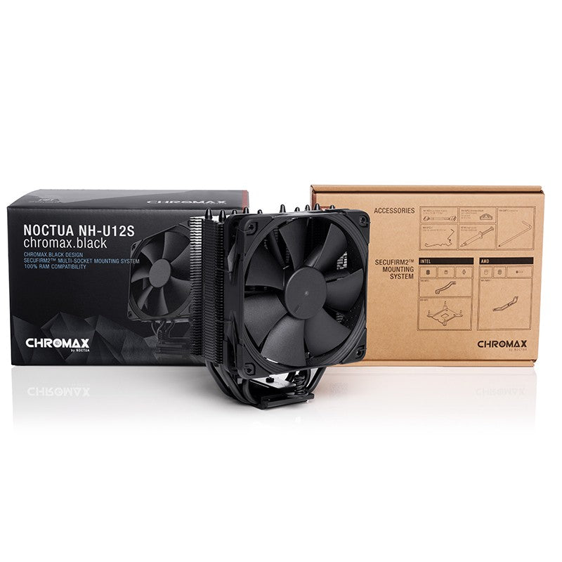 Noctua PWM CPU Cooler - Chromax Black